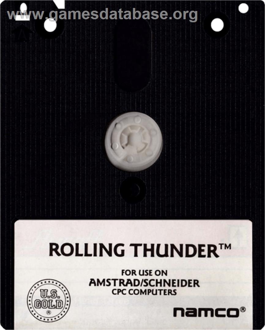 Rolling Thunder - Amstrad CPC - Artwork - Cartridge