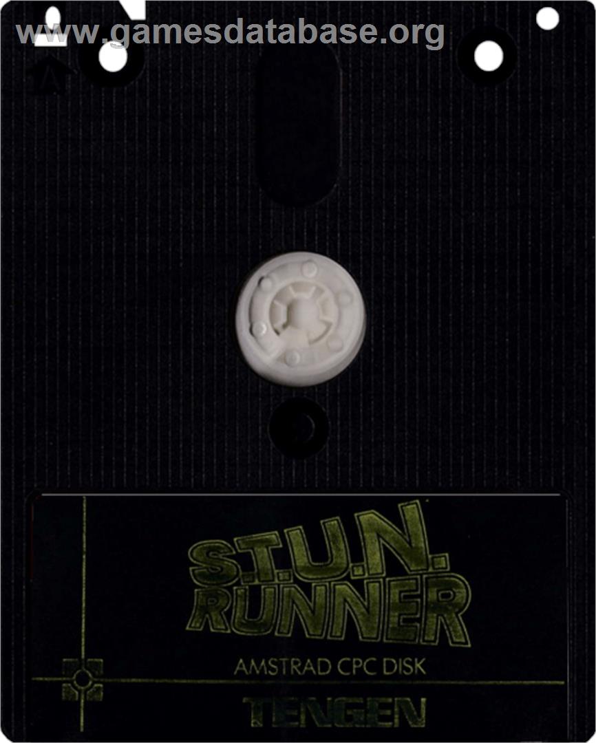 S.T.U.N. Runner - Amstrad CPC - Artwork - Cartridge