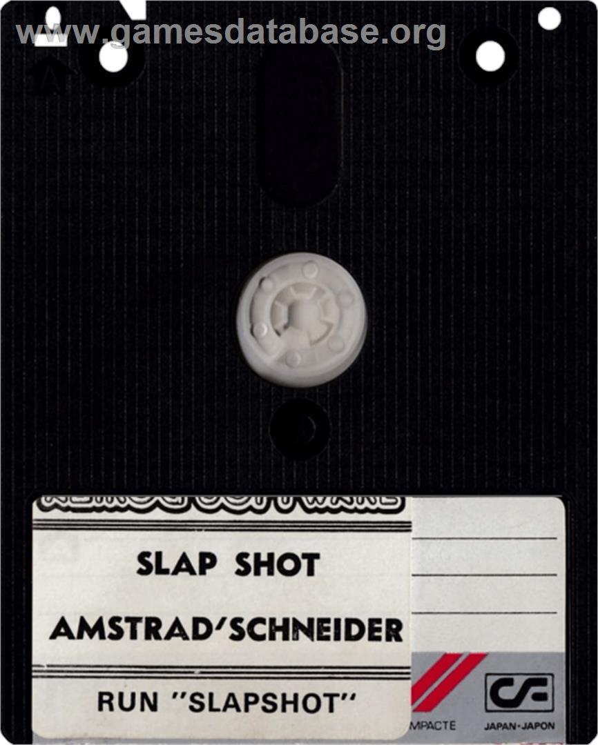 SLAP-SHOT! Hockey - Amstrad CPC - Artwork - Cartridge