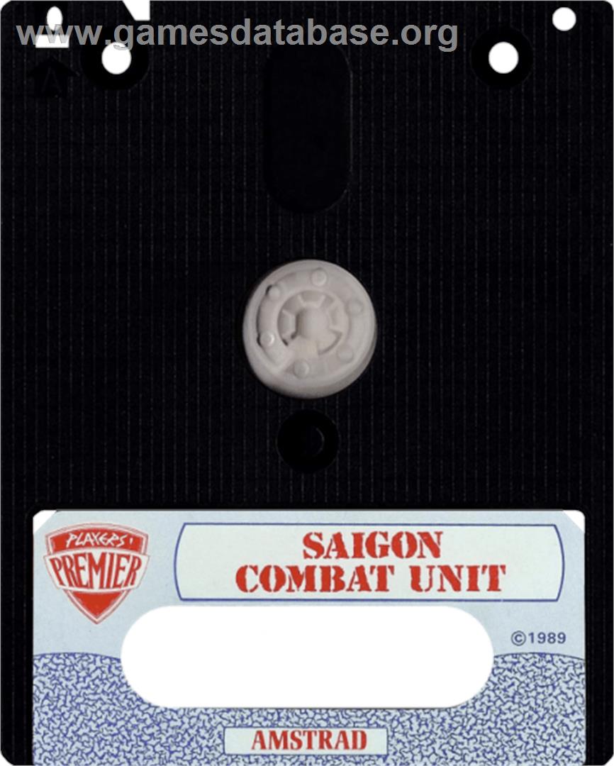 Saigon Combat Unit - Amstrad CPC - Artwork - Cartridge