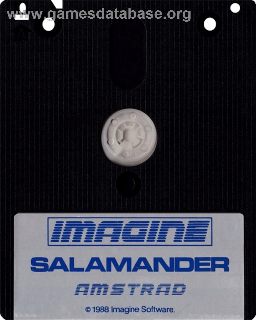 Salamander - Amstrad CPC - Artwork - Cartridge