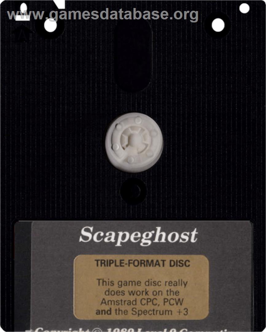 Scapeghost - Amstrad CPC - Artwork - Cartridge