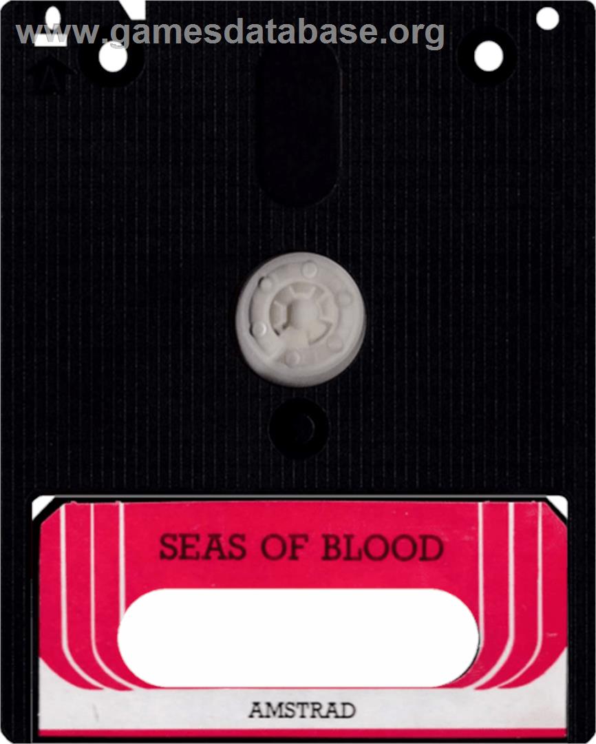 Seas Of Blood - Amstrad CPC - Artwork - Cartridge