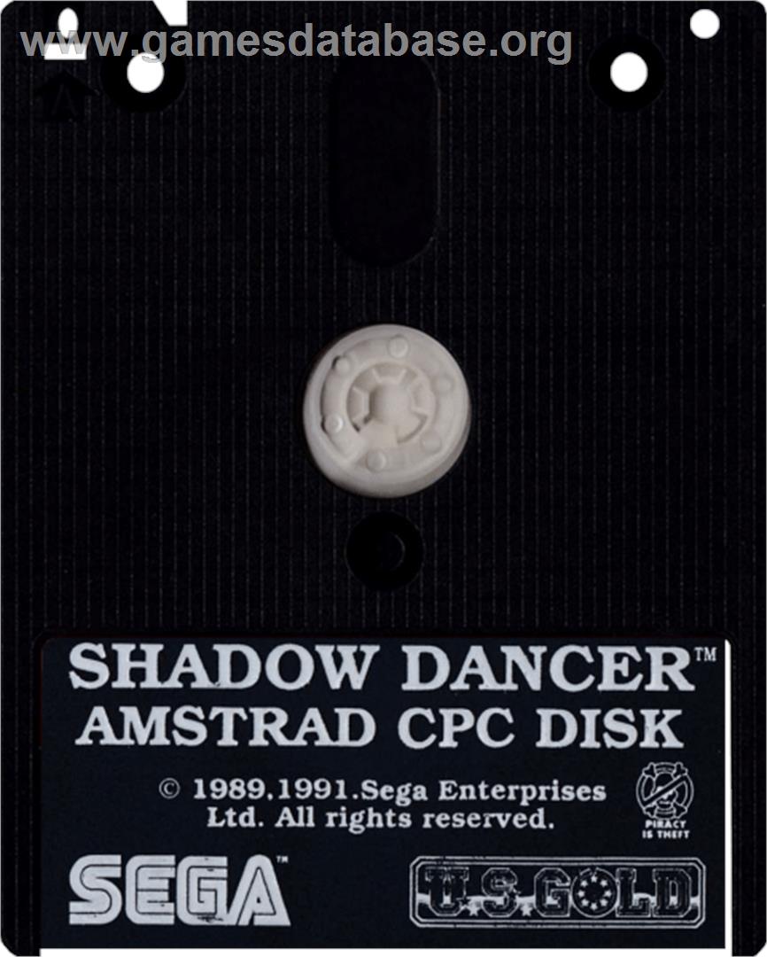 Shadow Dancer - Amstrad CPC - Artwork - Cartridge