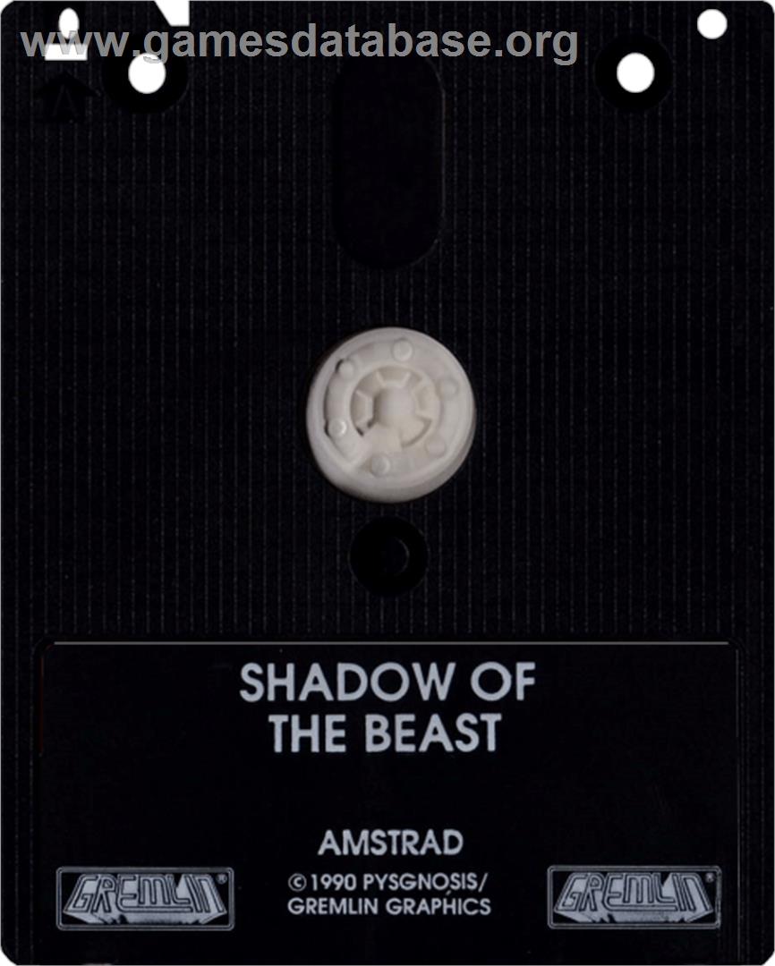 Shadow Of The Beast - Amstrad CPC - Artwork - Cartridge