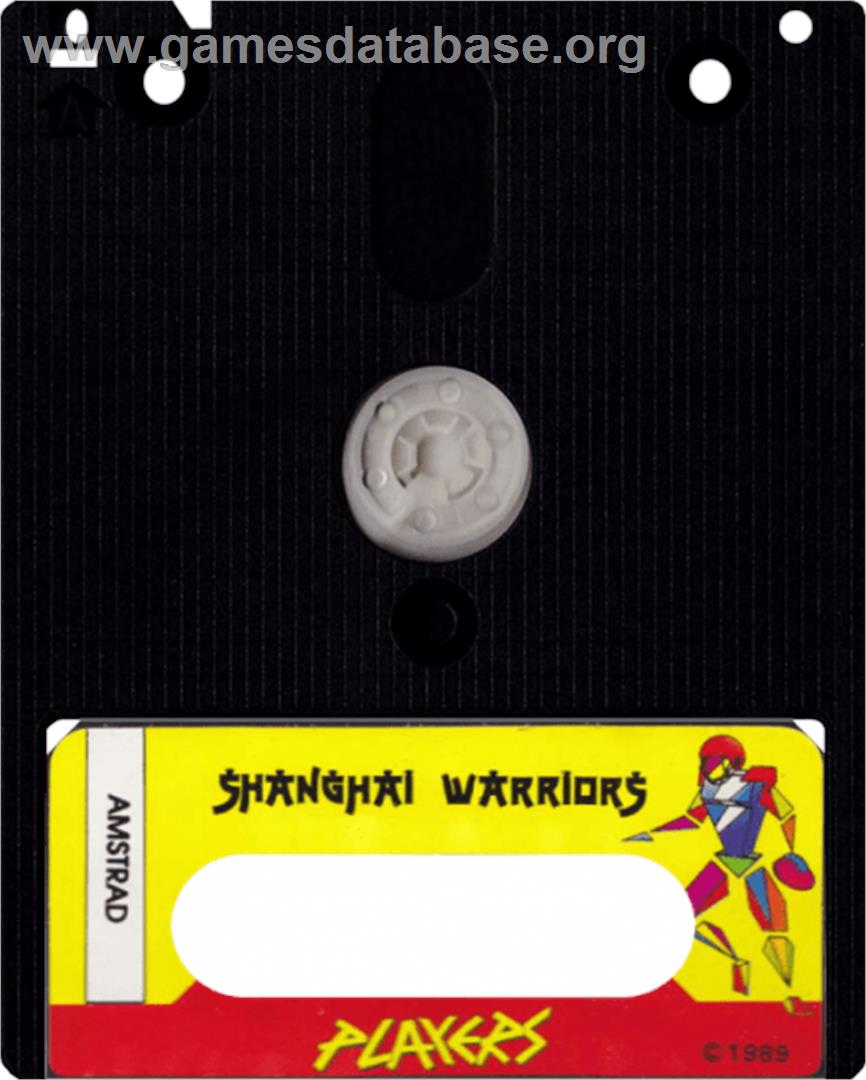 Shanghai Warriors - Amstrad CPC - Artwork - Cartridge