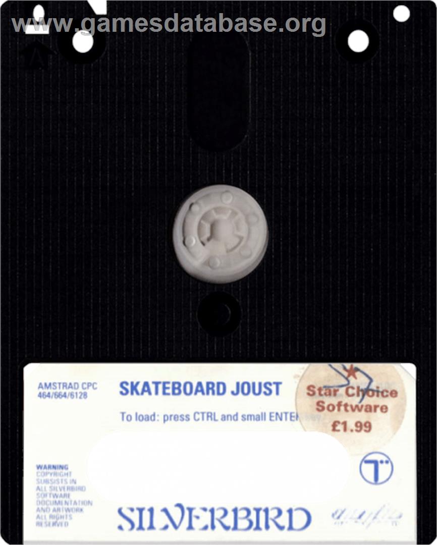 Skateboard Joust - Amstrad CPC - Artwork - Cartridge