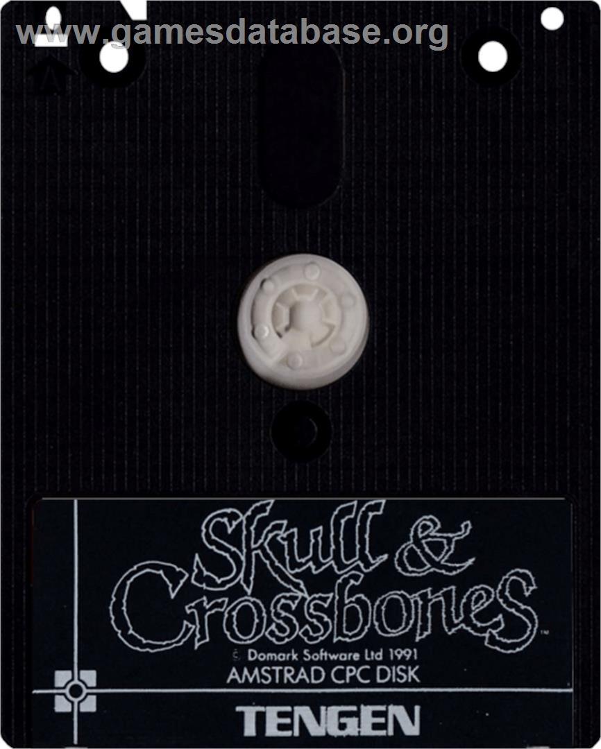 Skull & Crossbones - Amstrad CPC - Artwork - Cartridge