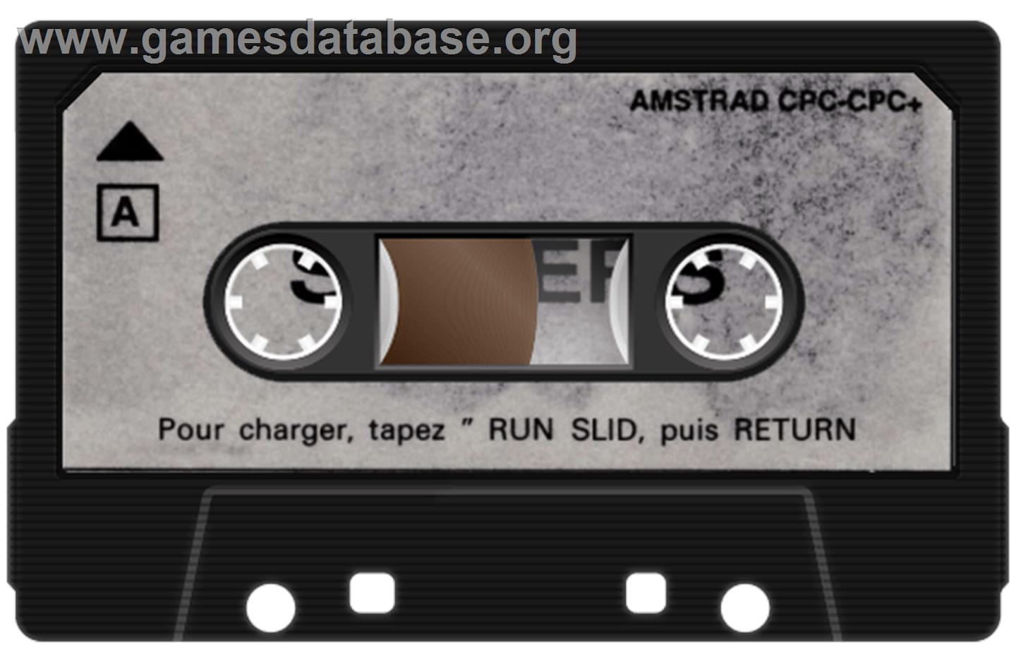 Sliders - Amstrad CPC - Artwork - Cartridge