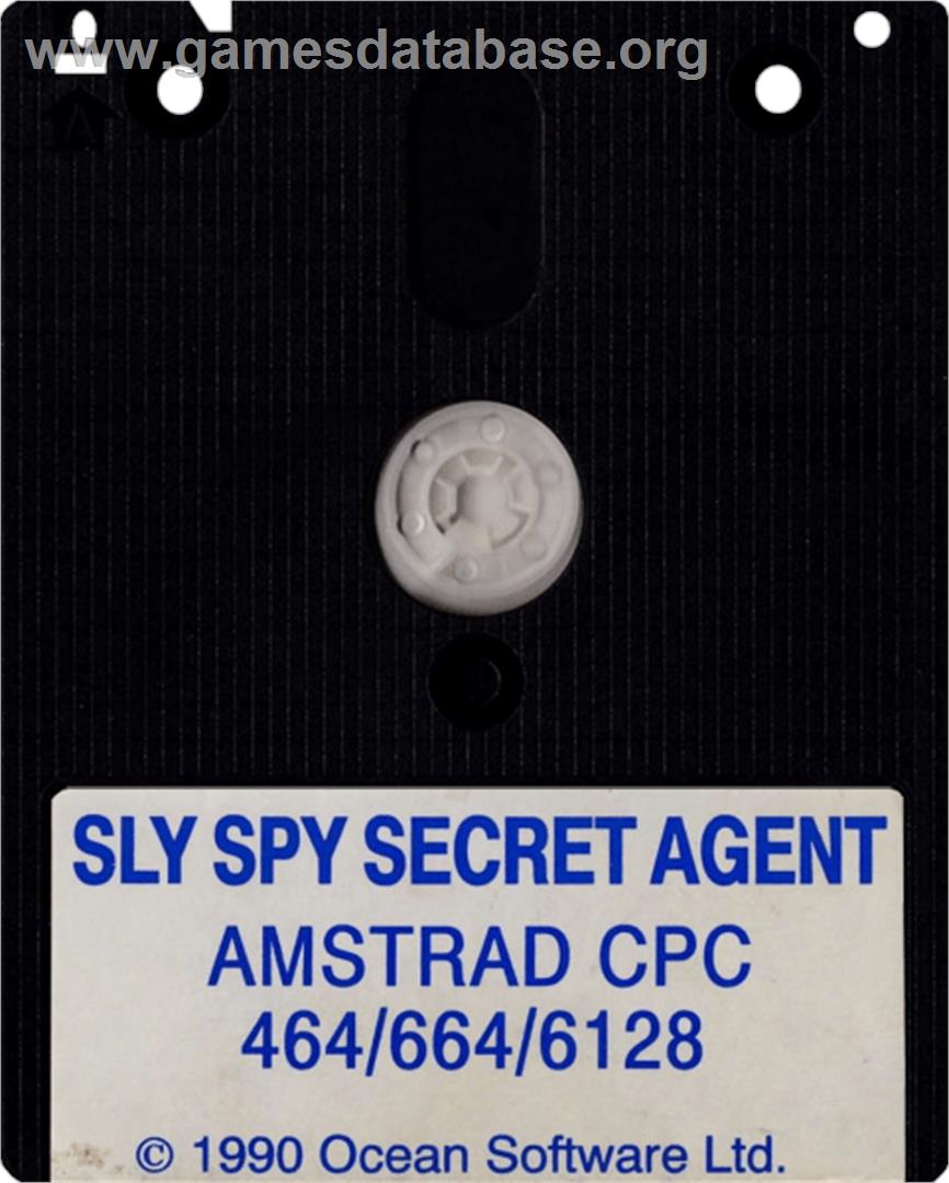 Sly Spy - Secret Agent - Amstrad CPC - Artwork - Cartridge