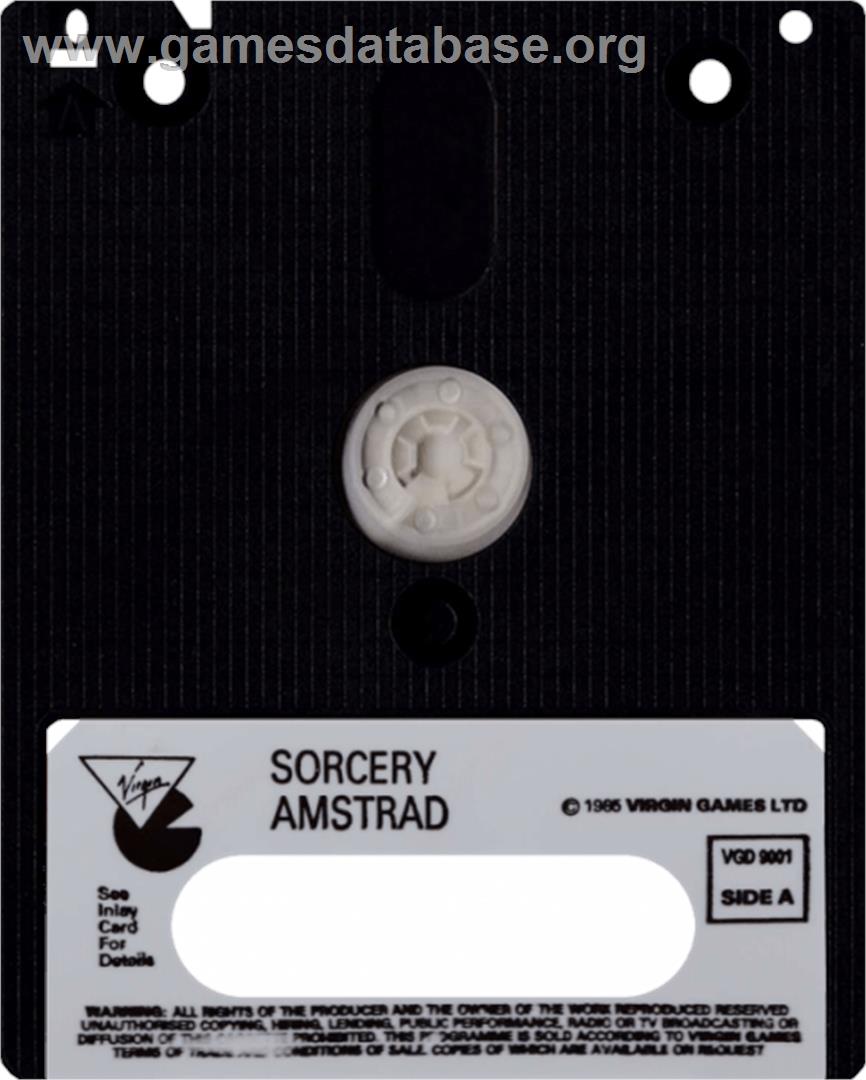 Sorcery - Amstrad CPC - Artwork - Cartridge