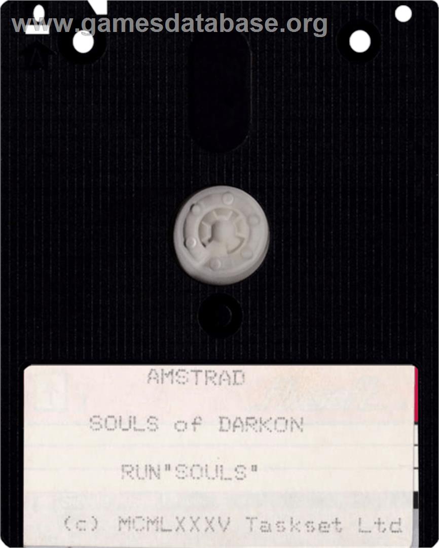Souls Of Darkon - Amstrad CPC - Artwork - Cartridge