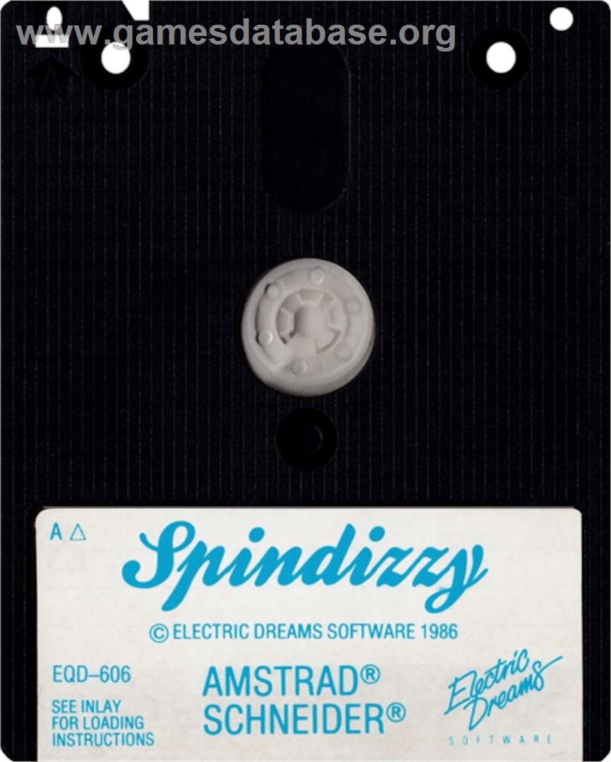 Spindizzy - Amstrad CPC - Artwork - Cartridge