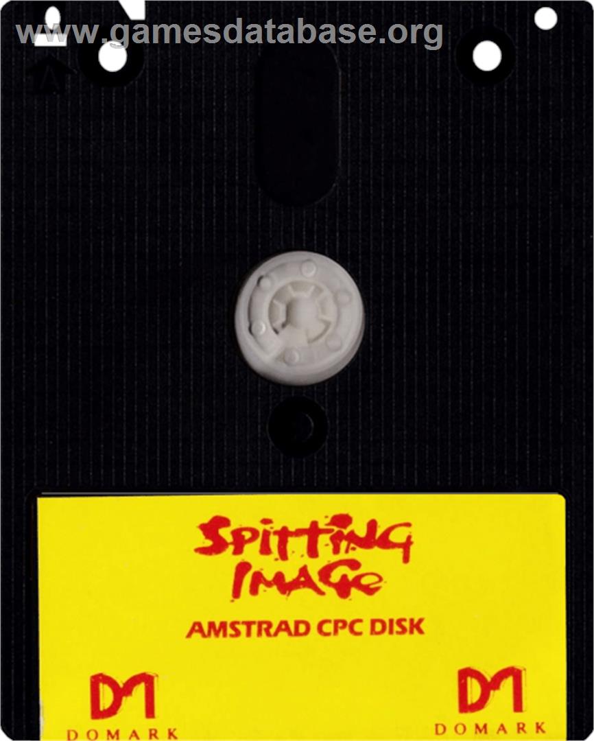 Spitting Image - The Computer Game - Amstrad CPC - Artwork - Cartridge