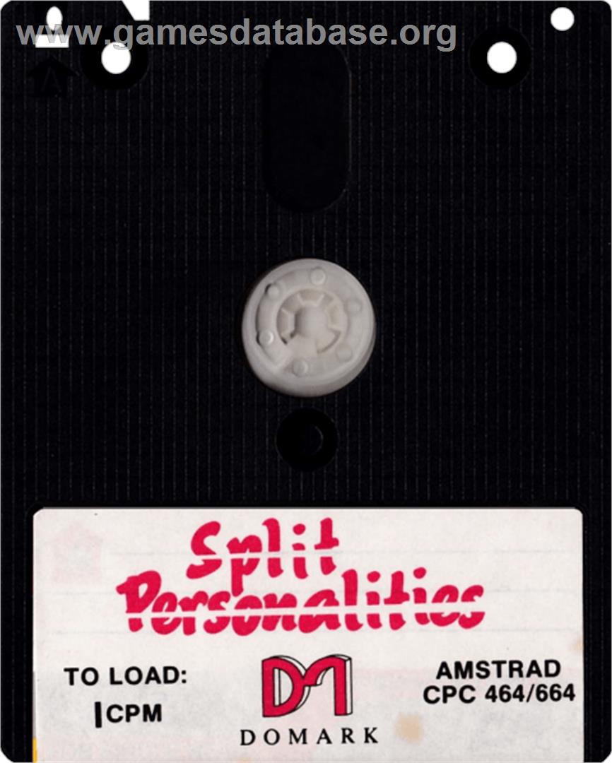 Split Personalities - Amstrad CPC - Artwork - Cartridge