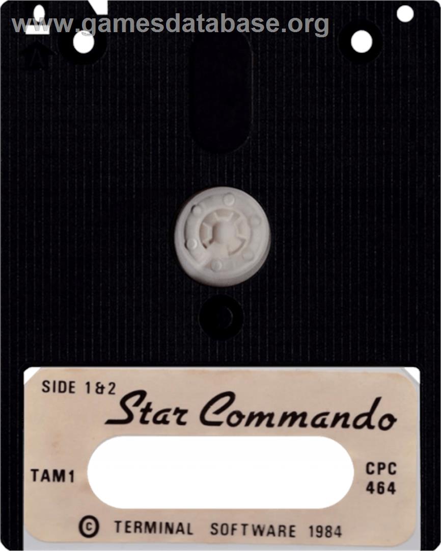 Star Commando - Amstrad CPC - Artwork - Cartridge