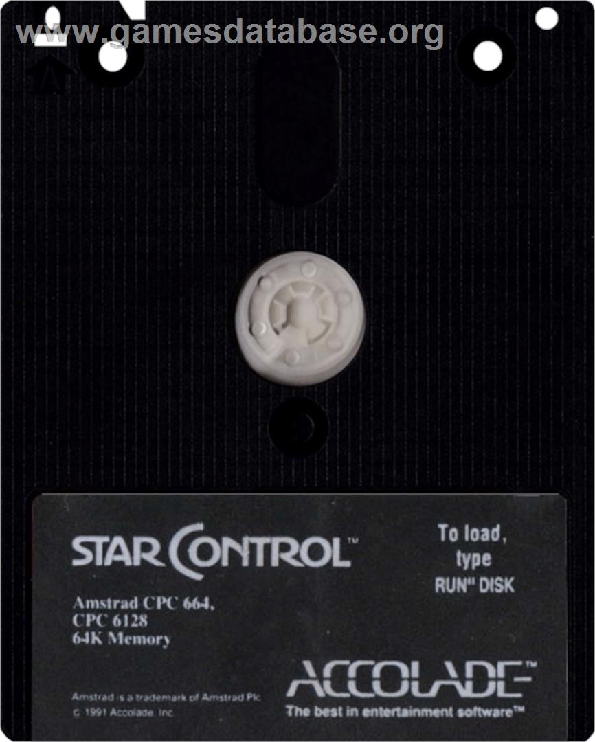 Star Control - Amstrad CPC - Artwork - Cartridge