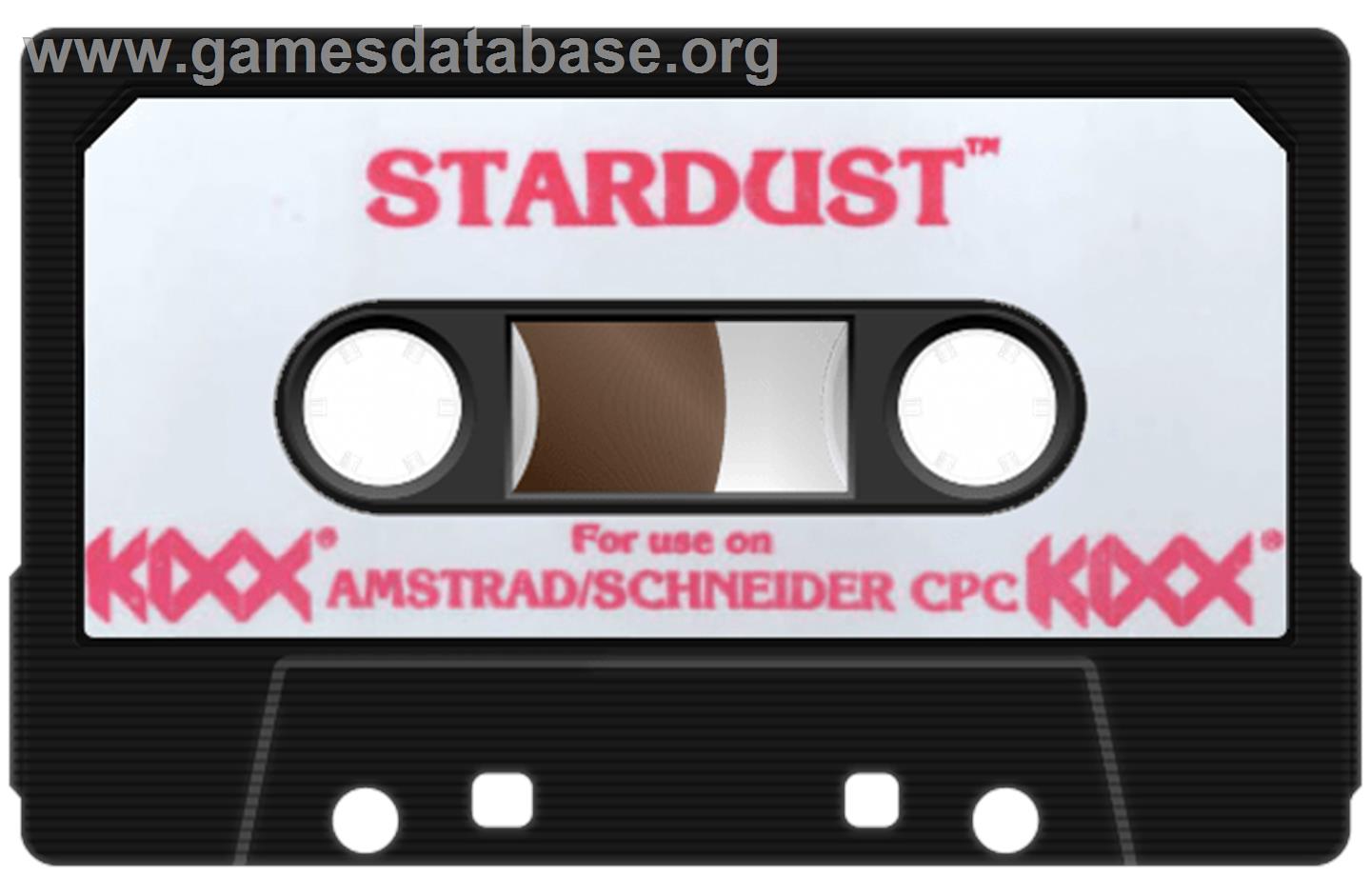Star Dust - Amstrad CPC - Artwork - Cartridge