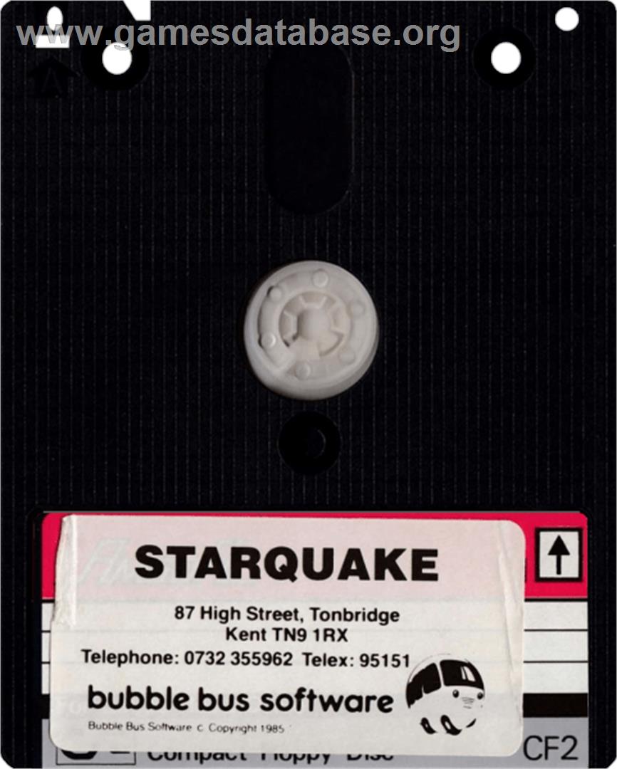 Star Quake - Amstrad CPC - Artwork - Cartridge