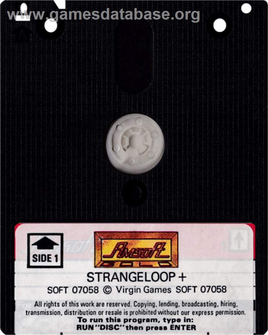 Strange Loop - Amstrad CPC - Artwork - Cartridge