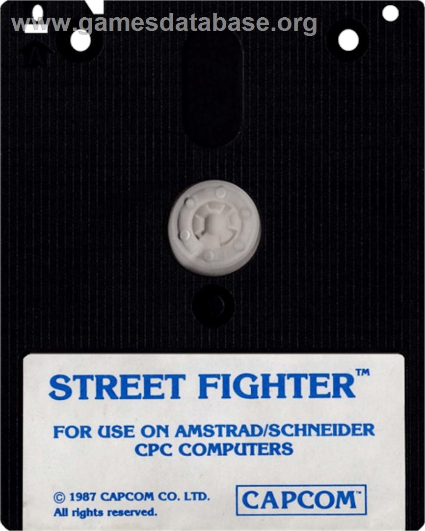 Street Fighter - Amstrad CPC - Artwork - Cartridge