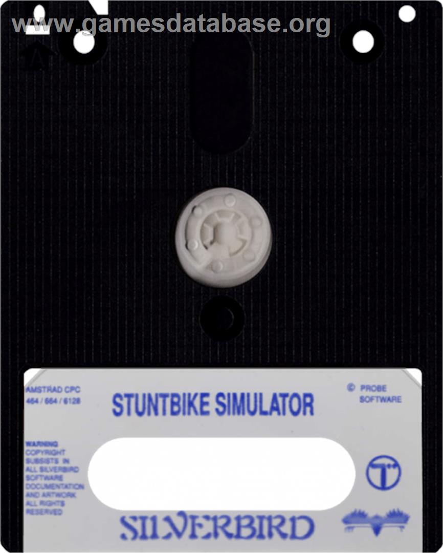 Stunt Bike Simulator - Amstrad CPC - Artwork - Cartridge