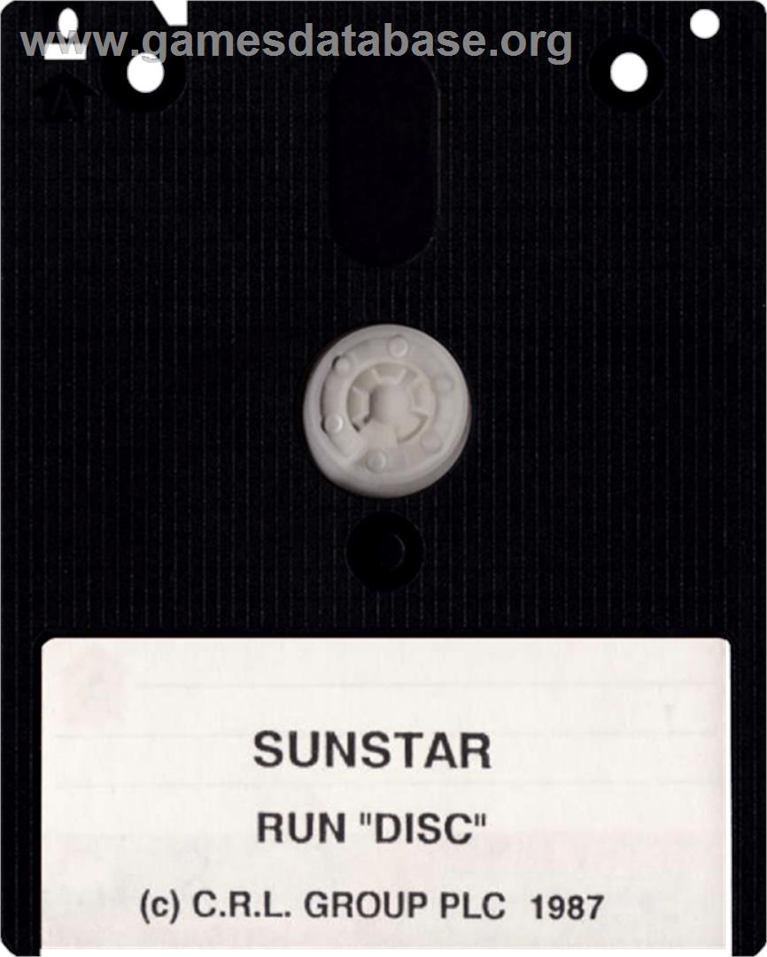 Sun Star - Amstrad CPC - Artwork - Cartridge