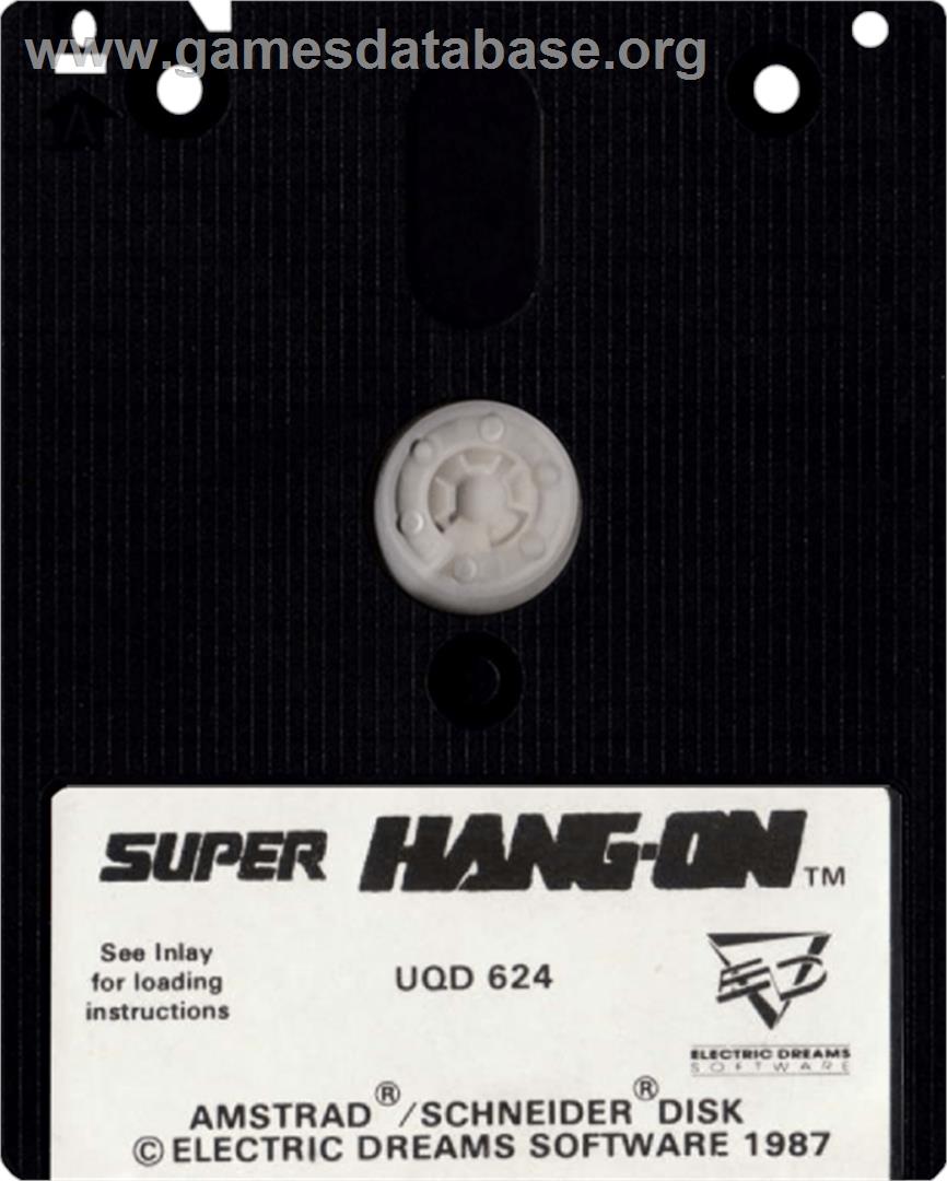 Super Hang-On - Amstrad CPC - Artwork - Cartridge