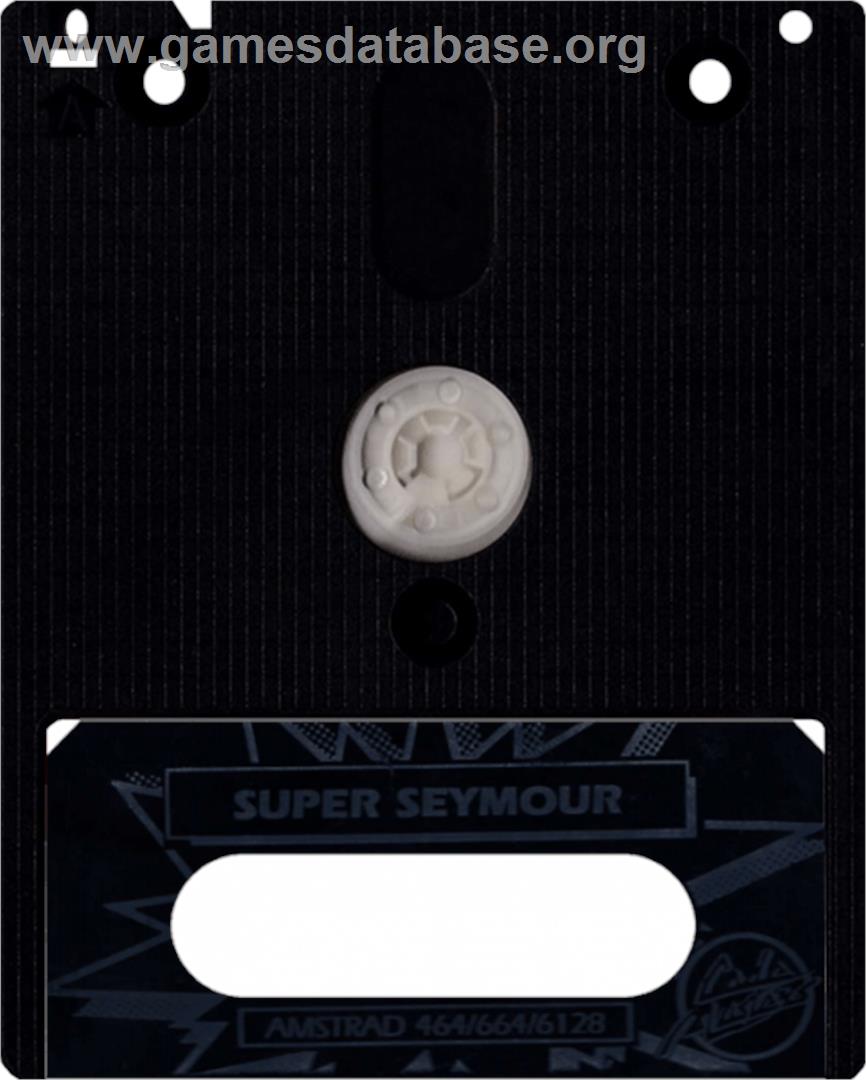 Super Seymour Saves the Planet - Amstrad CPC - Artwork - Cartridge