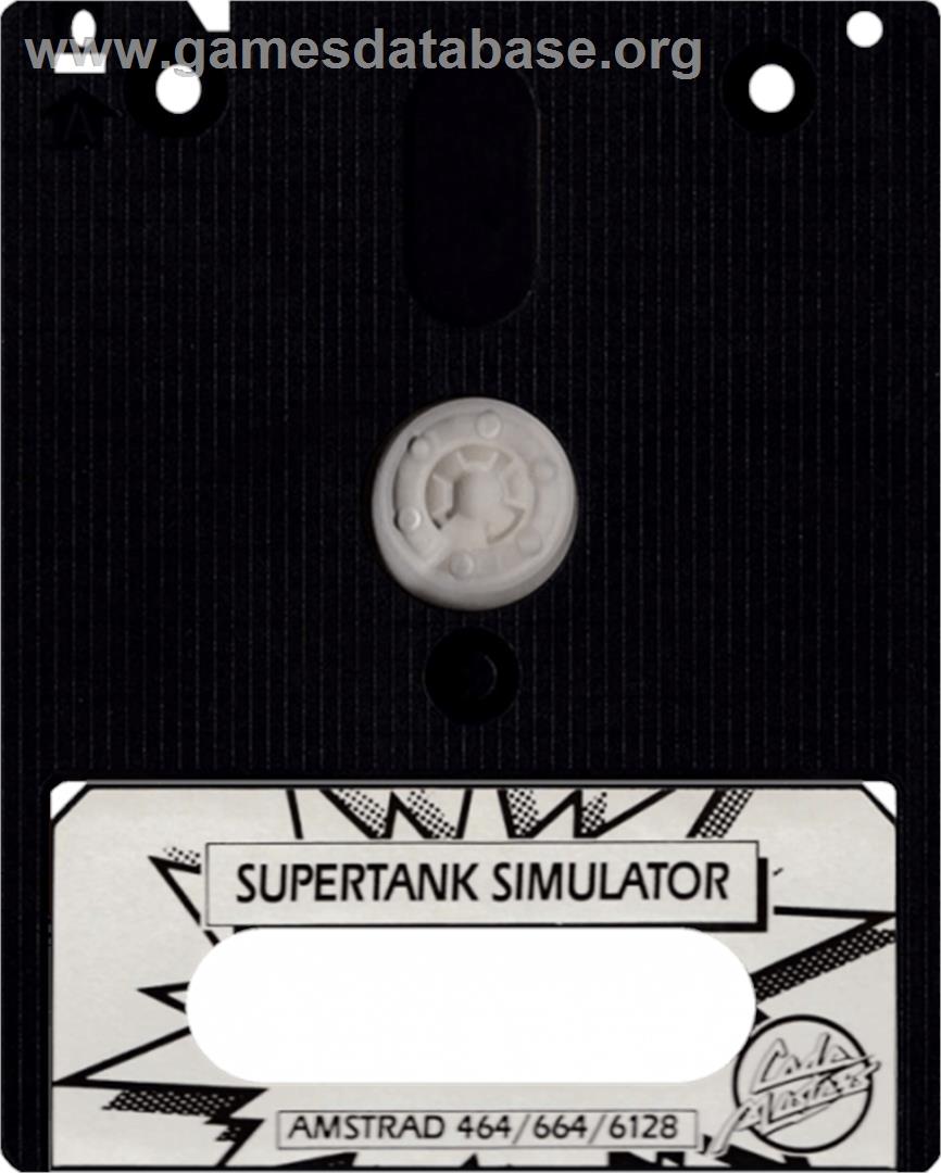 Super Tank Simulator - Amstrad CPC - Artwork - Cartridge