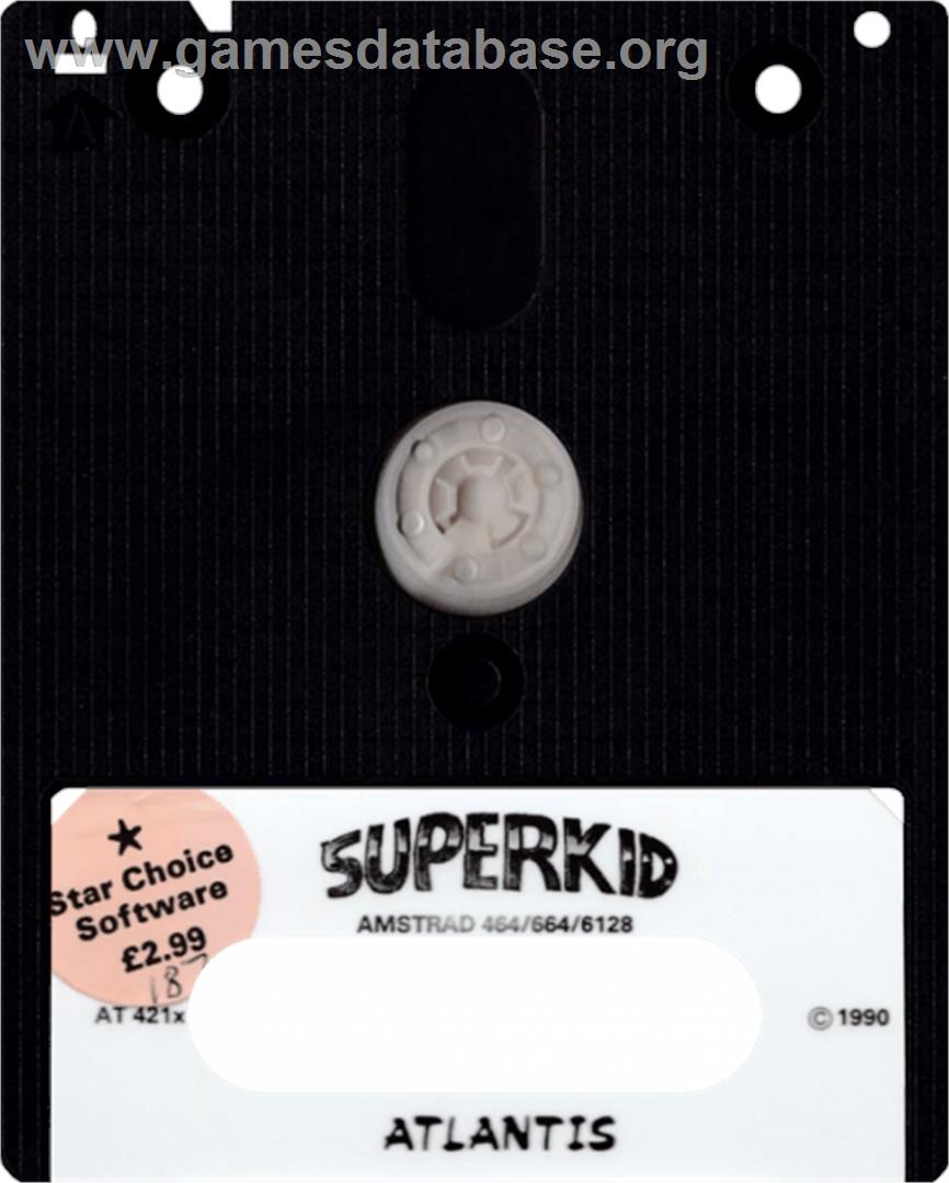 Superkid - Amstrad CPC - Artwork - Cartridge