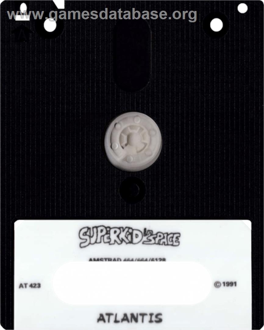 Superkid In Space - Amstrad CPC - Artwork - Cartridge