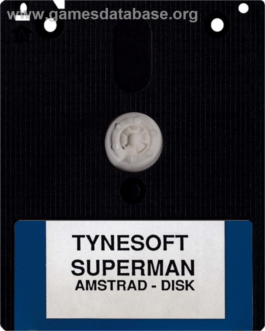 Superman - The Man Of Steel - Amstrad CPC - Artwork - Cartridge