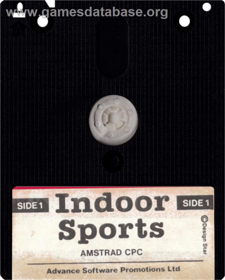 Superstar Indoor Sports - Amstrad CPC - Artwork - Cartridge