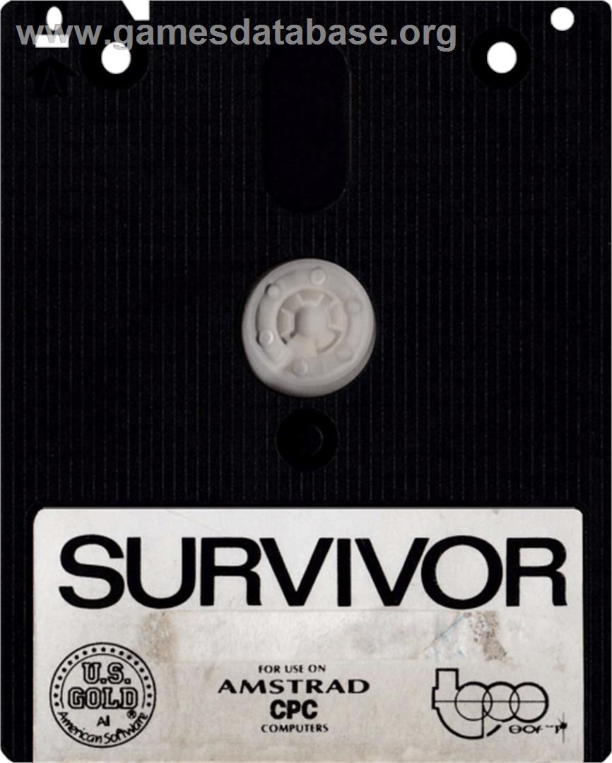 Survivor - Amstrad CPC - Artwork - Cartridge