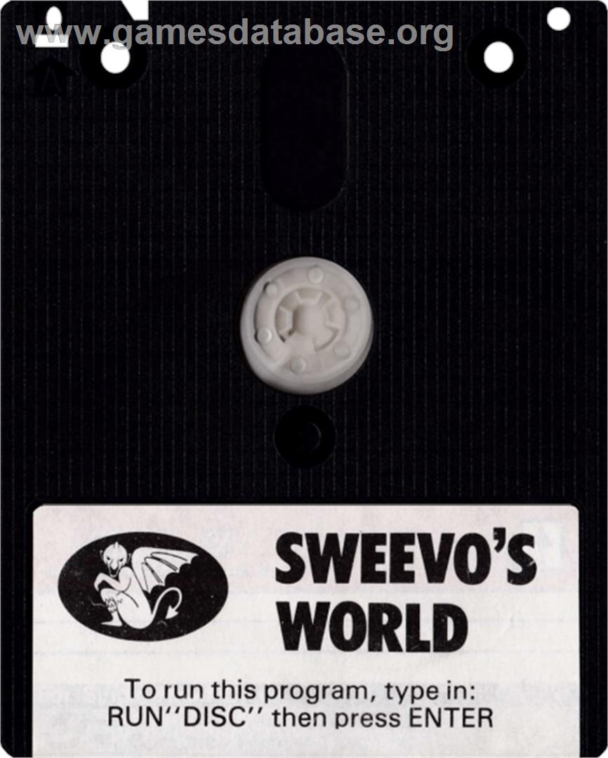 Sweevo's World - Amstrad CPC - Artwork - Cartridge