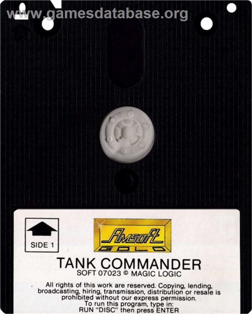 Tank Command - Amstrad CPC - Artwork - Cartridge