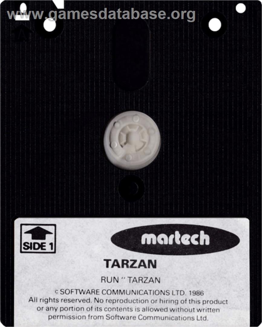 Tarzan - Amstrad CPC - Artwork - Cartridge