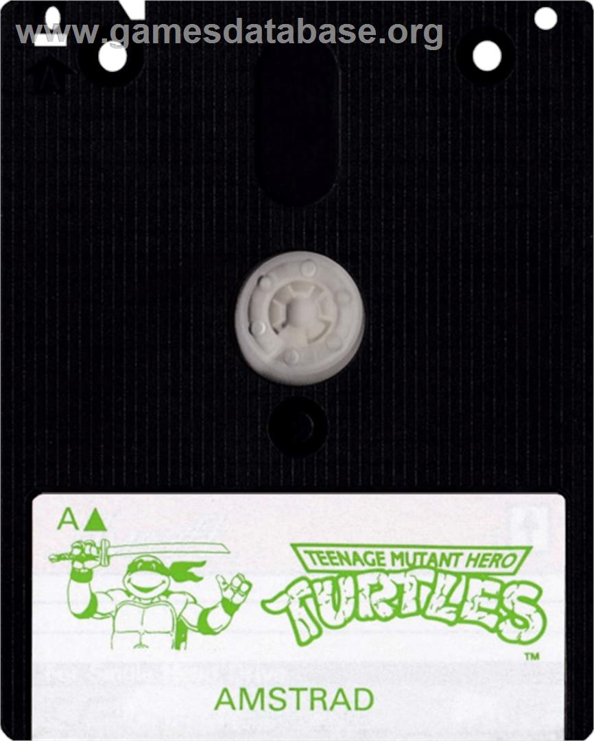 Teenage Mutant Ninja Turtles - Amstrad CPC - Artwork - Cartridge