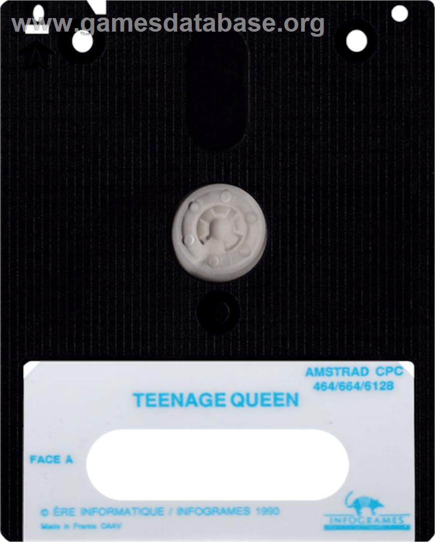 Teenage Queen - Amstrad CPC - Artwork - Cartridge