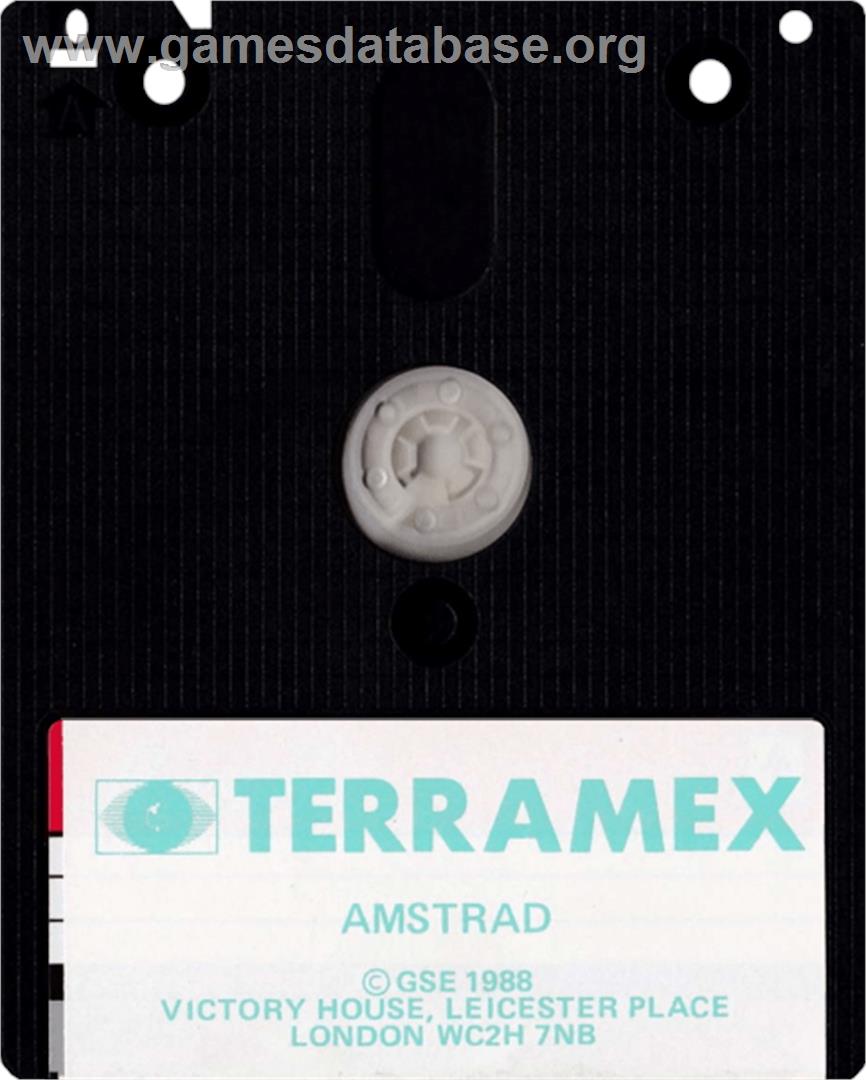 Terramex - Amstrad CPC - Artwork - Cartridge