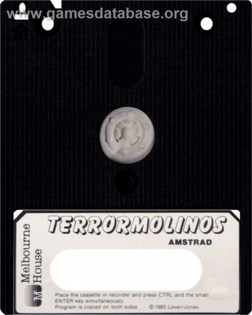 Terrormolinos - Amstrad CPC - Artwork - Cartridge