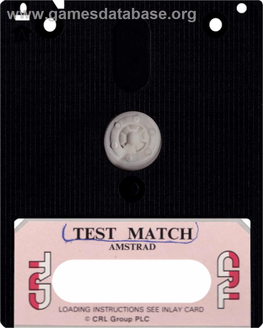 Test Match - Amstrad CPC - Artwork - Cartridge