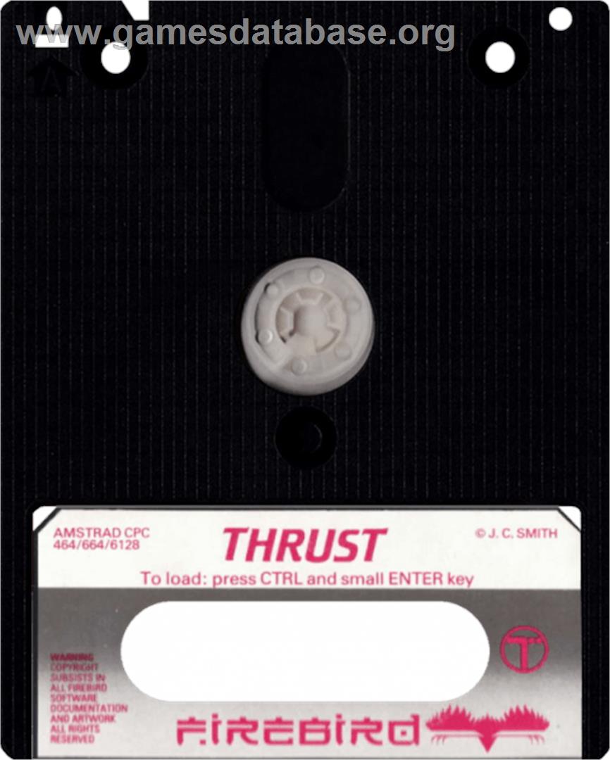 Thrust - Amstrad CPC - Artwork - Cartridge