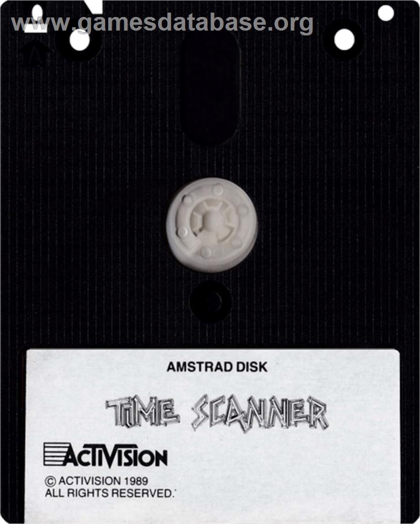 Time Scanner - Amstrad CPC - Artwork - Cartridge