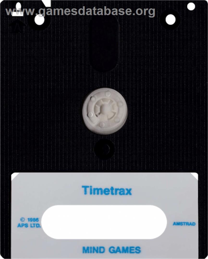 Time Trax - Amstrad CPC - Artwork - Cartridge