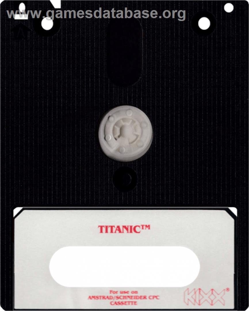 Titanic - Amstrad CPC - Artwork - Cartridge