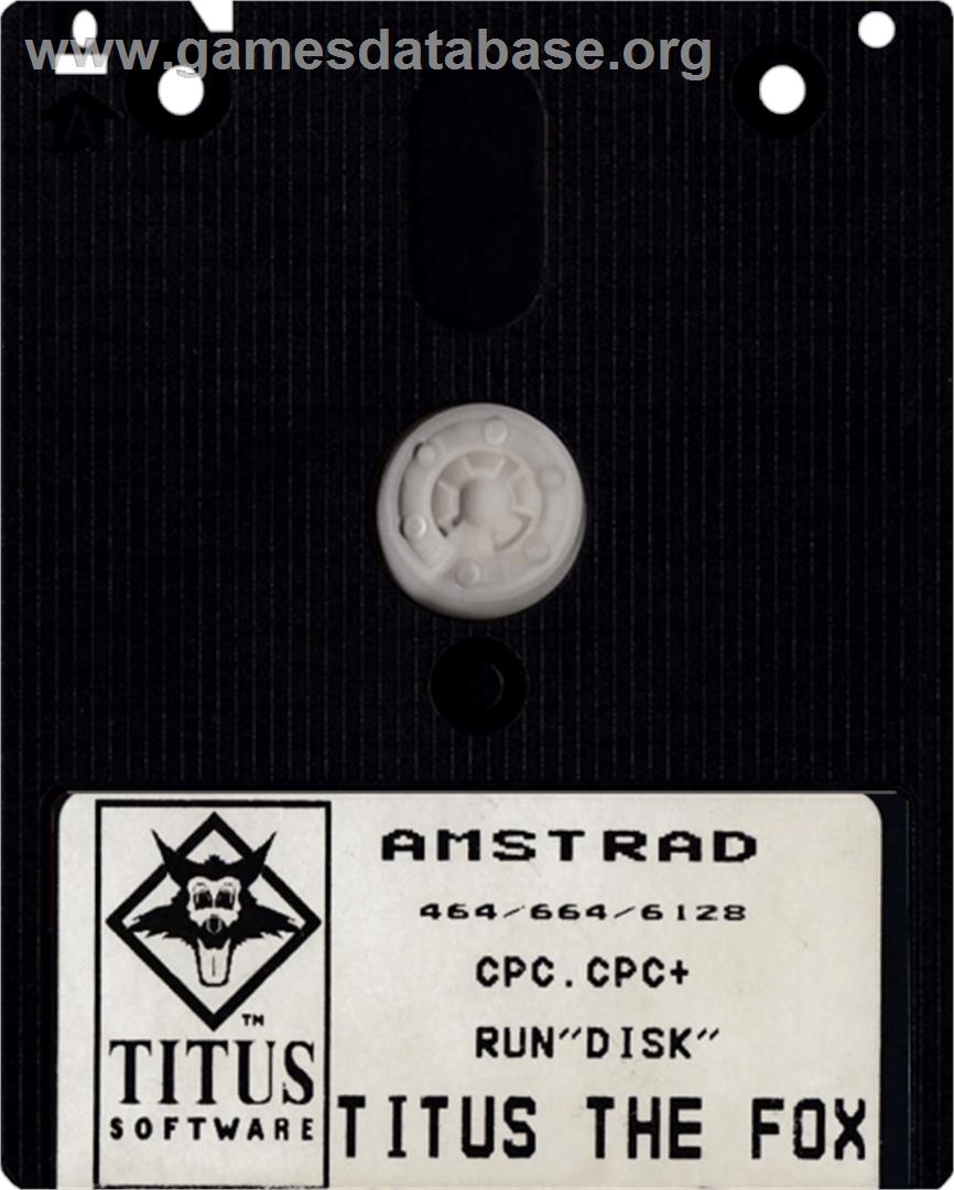 Titus the Fox: To Marrakech and Back - Amstrad CPC - Artwork - Cartridge
