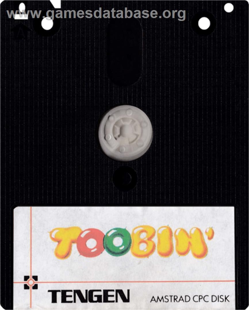 Toobin' - Amstrad CPC - Artwork - Cartridge