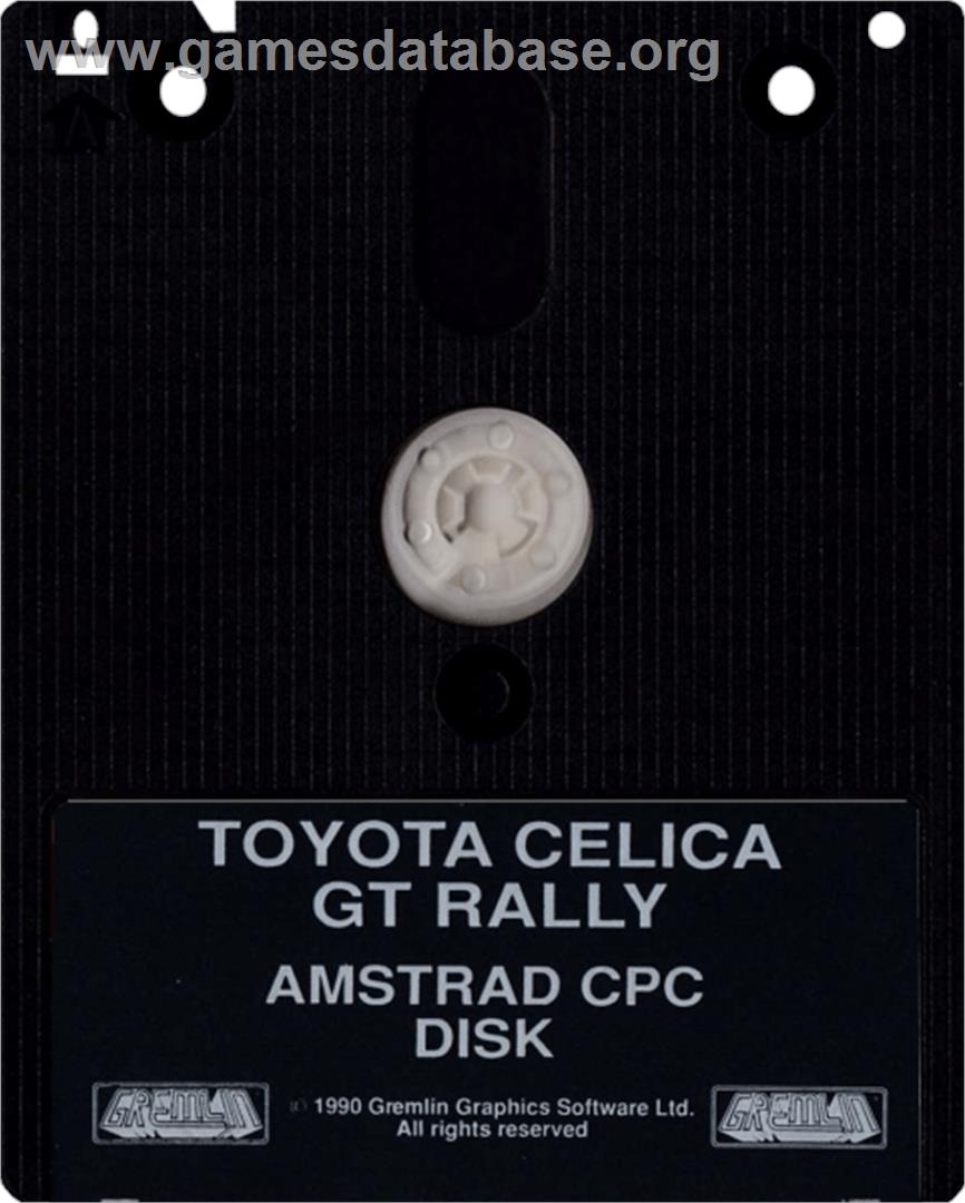 Toyota Celica GT Rally - Amstrad CPC - Artwork - Cartridge